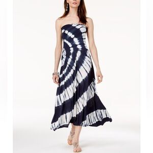 NWT INC International Concepts Convertible Tie-Dye Maxi Dress & Skirt Women’s M
